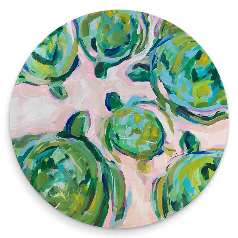 That Tropical Feeling - Coaster Sets: 3.9x3.9x28(x4)