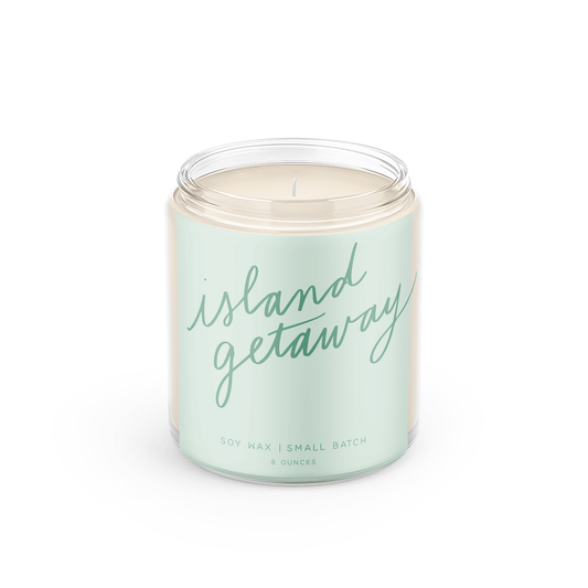 Island Getaway - 8 oz Soy Candle