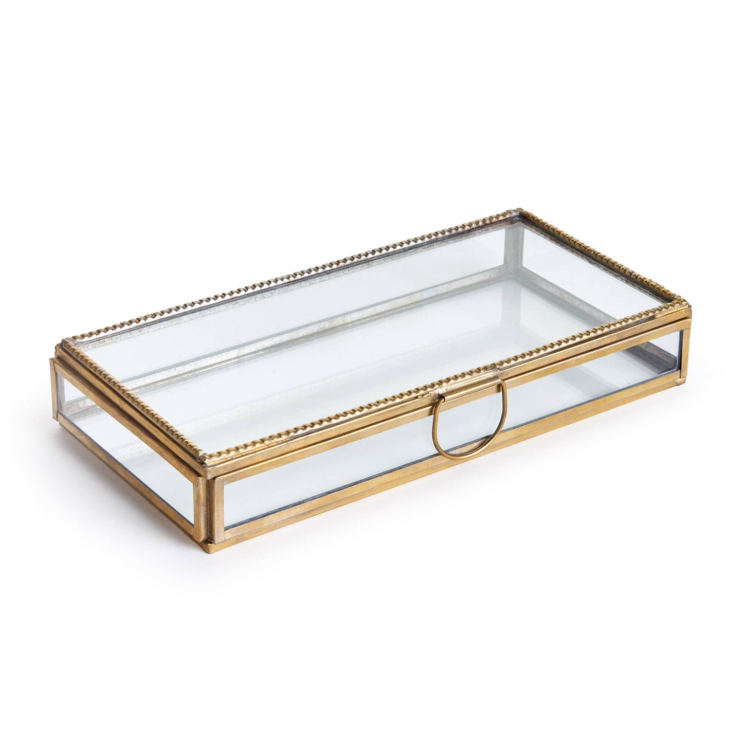 Leida Display Box Small: BRASS / GLASS/IRON