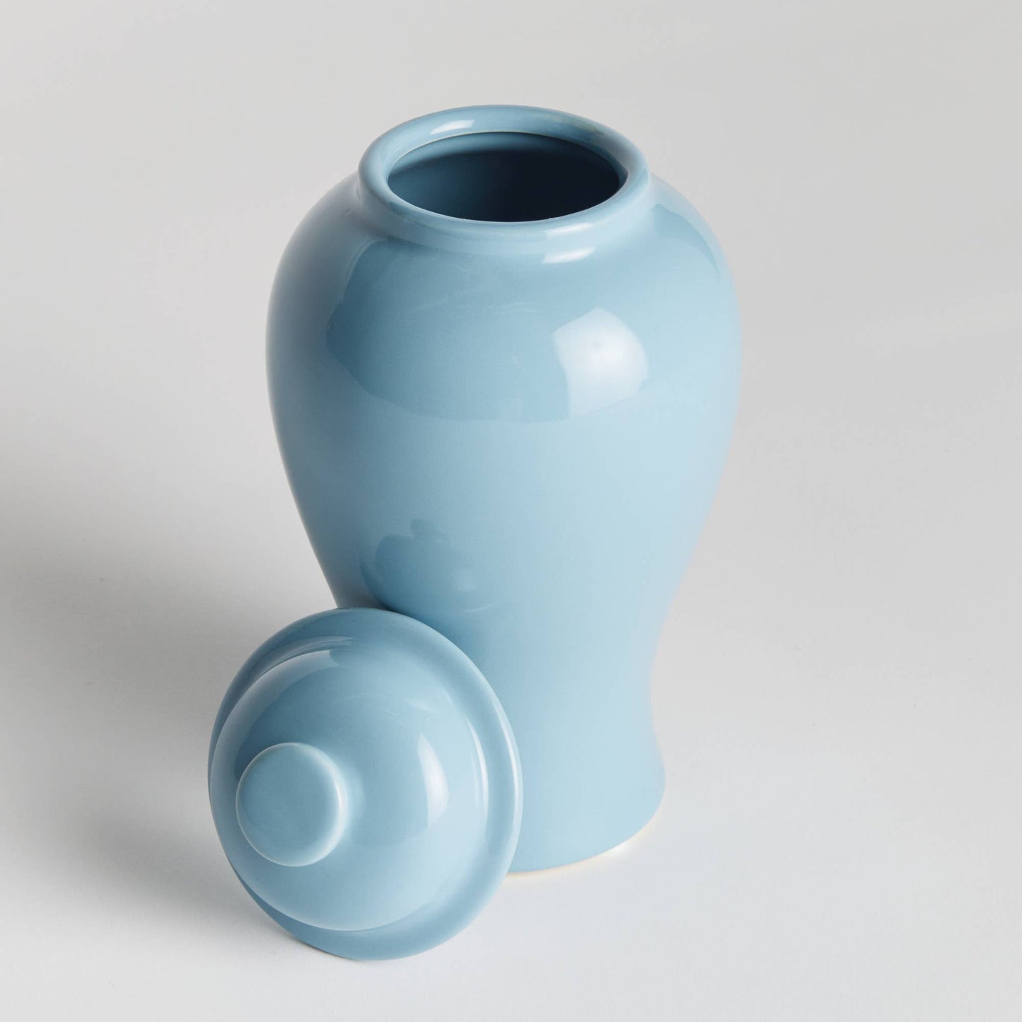 Koa Lidded Mini Ginger Jar Small - Blue