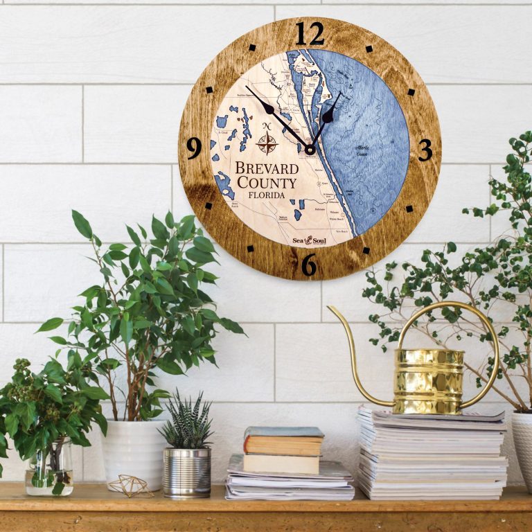 Sea & Soul 36" Brevard County Clock