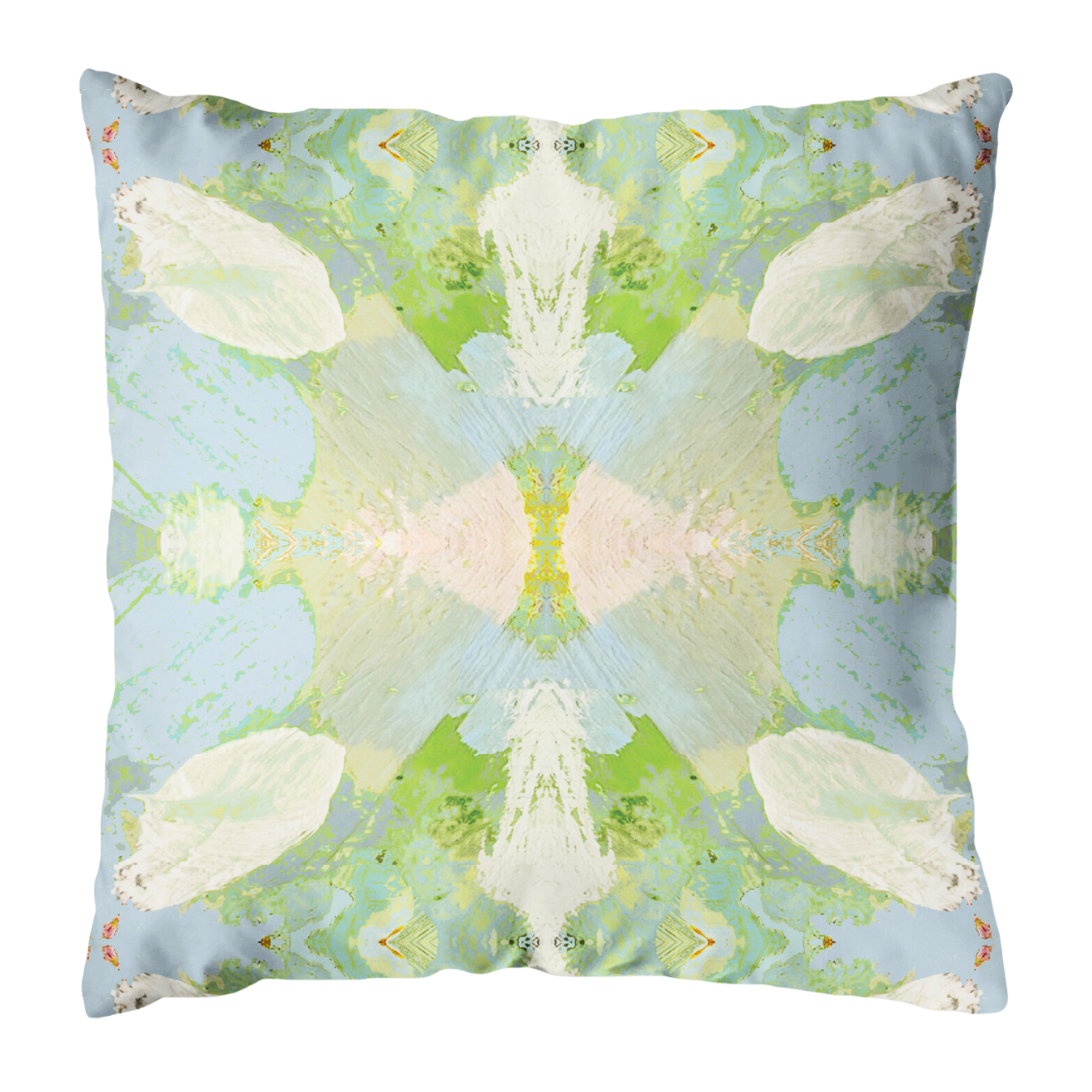 Elephant Falls 22x22 Outdoor Pillow: 22" x 22" Throw Pillow