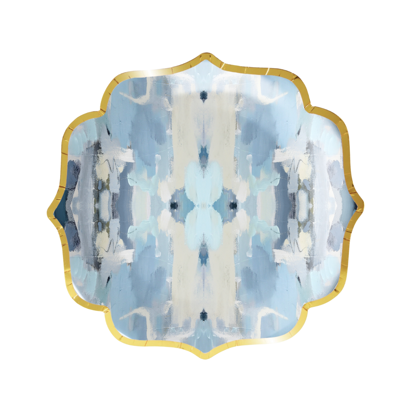 Ocean Breeze Paper Cocktail Plates: One Size