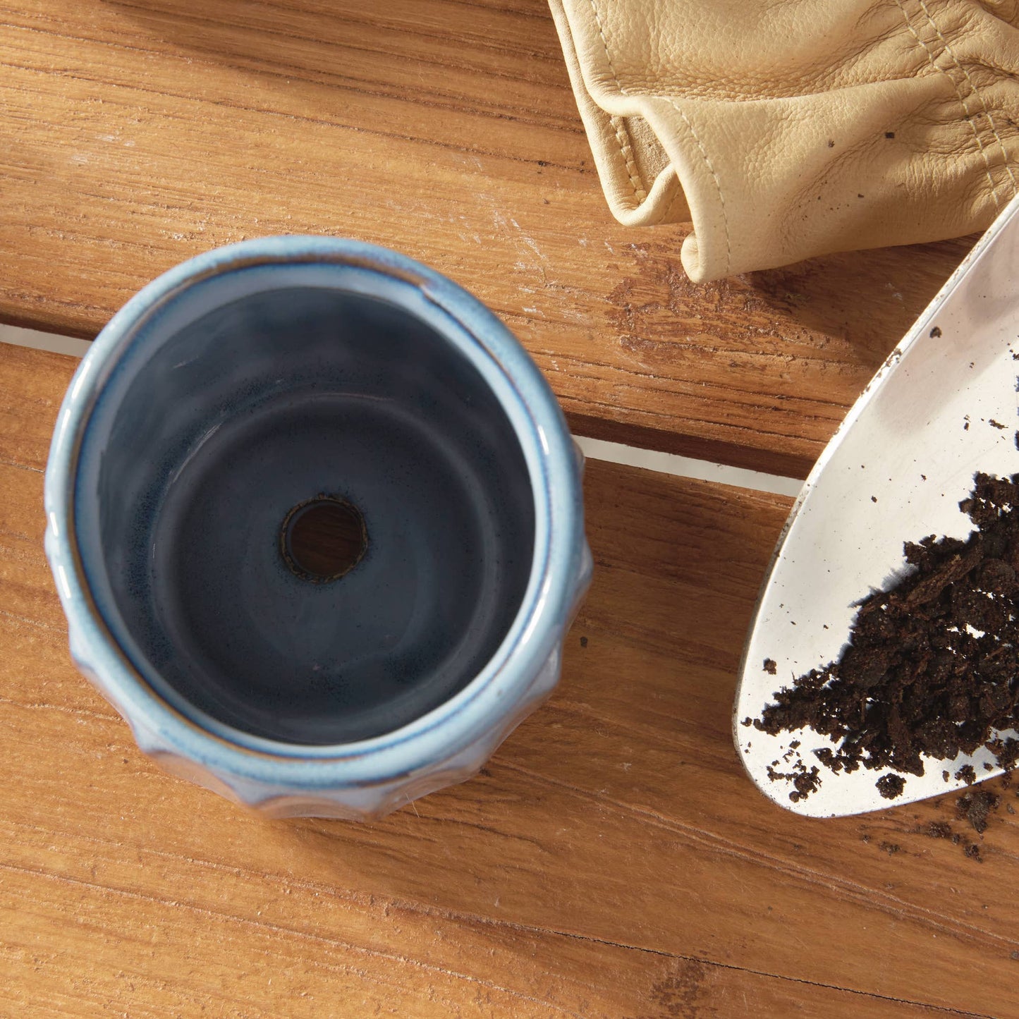 Dezie Mini Pots, Blue- sold individually