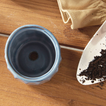 Dezie Mini Pots, Blue- sold individually