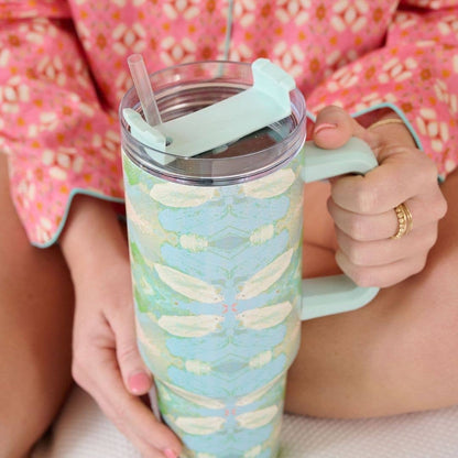 Elephant Falls 40 oz. Travel Tumbler: One Size