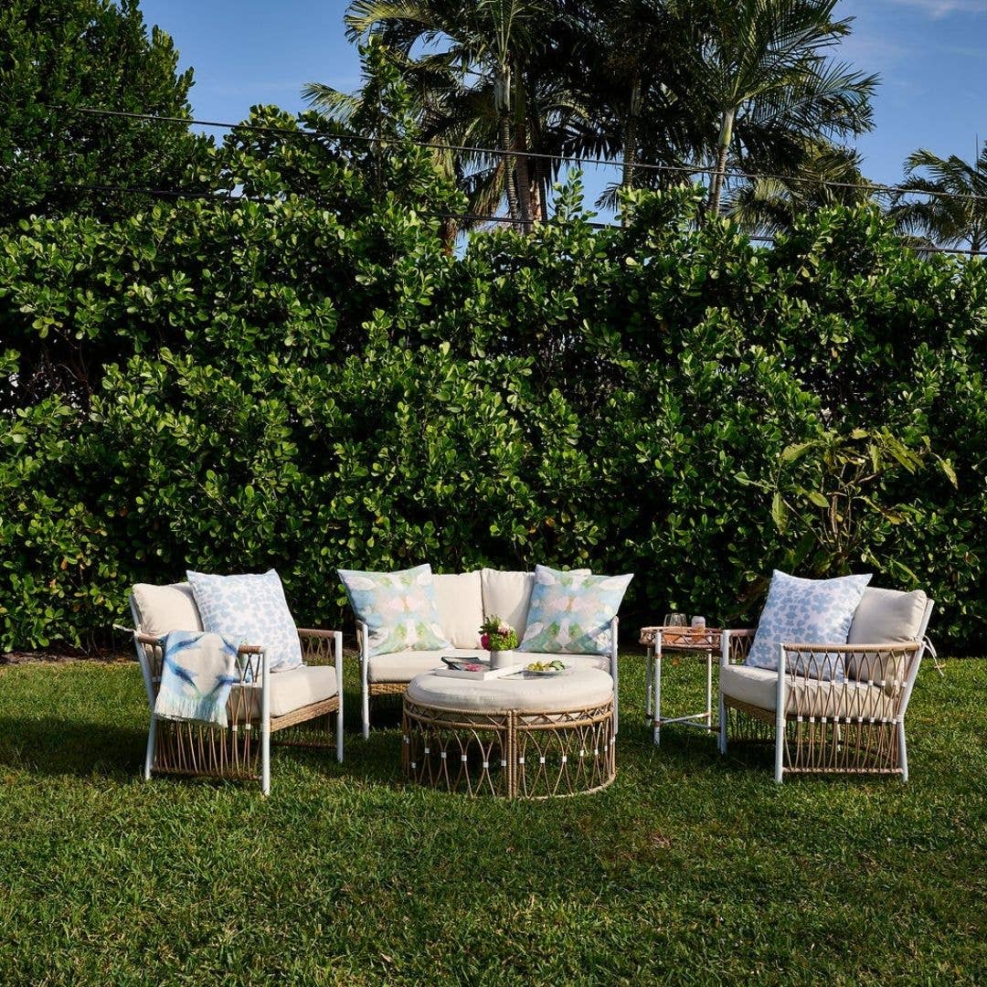 Elephant Falls 22x22 Outdoor Pillow: 22" x 22" Throw Pillow