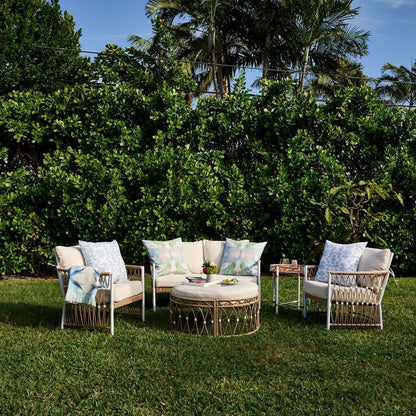 Elephant Falls 22x22 Outdoor Pillow: 22" x 22" Throw Pillow