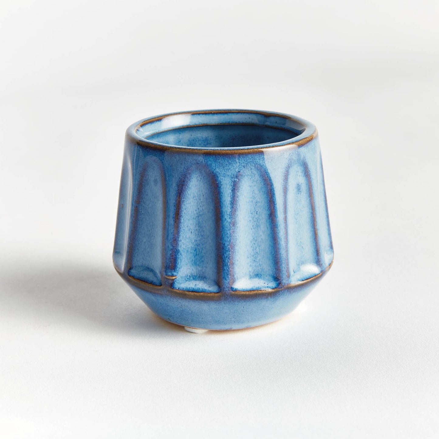 Dezie Mini Pots, Blue- sold individually