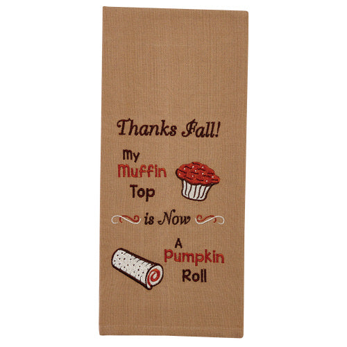 THANKS FALL! DISHTOWEL