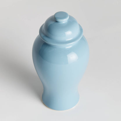 Koa Lidded Mini Ginger Jar Small - Blue