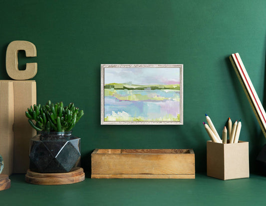 Breeze Landscape Mini Framed Canvas