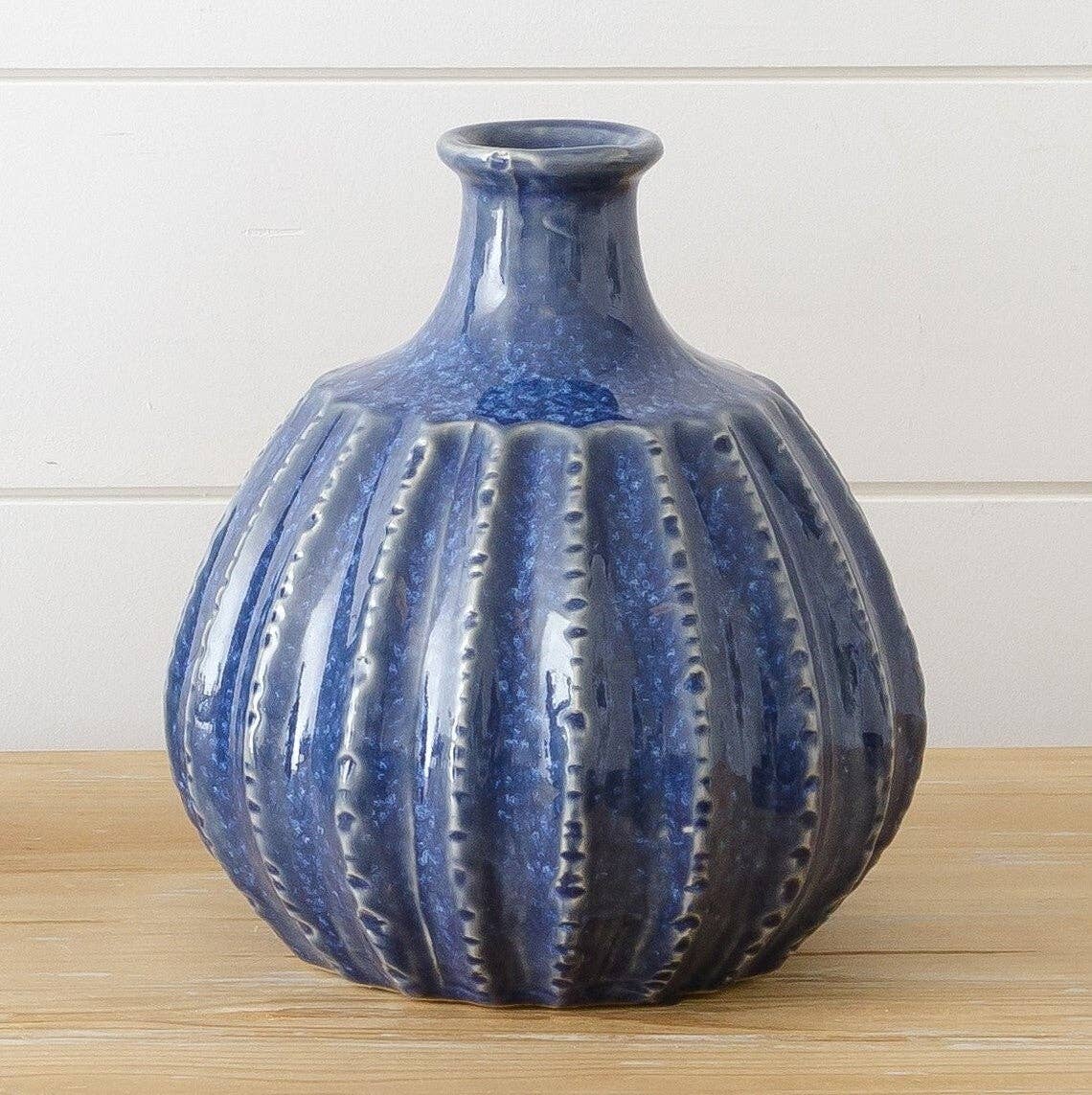 Ceramic Vase - Nautical Blue, Sm (PC)