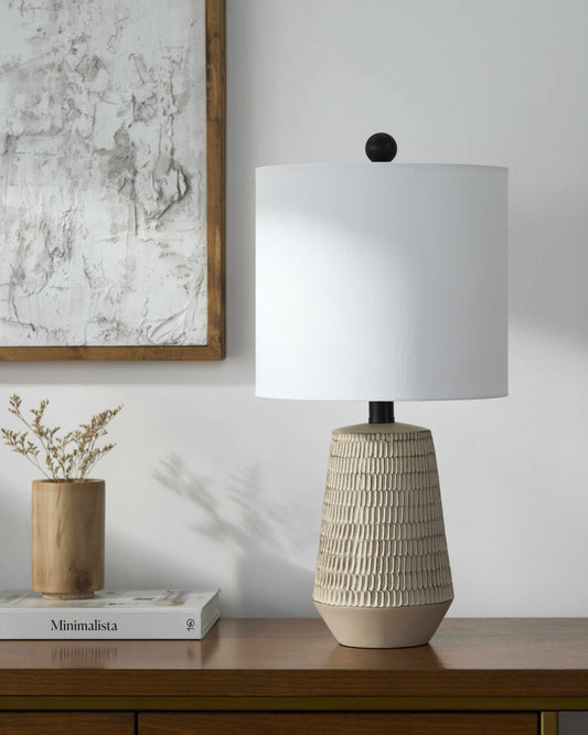 Berehomet Beige Table Lamp