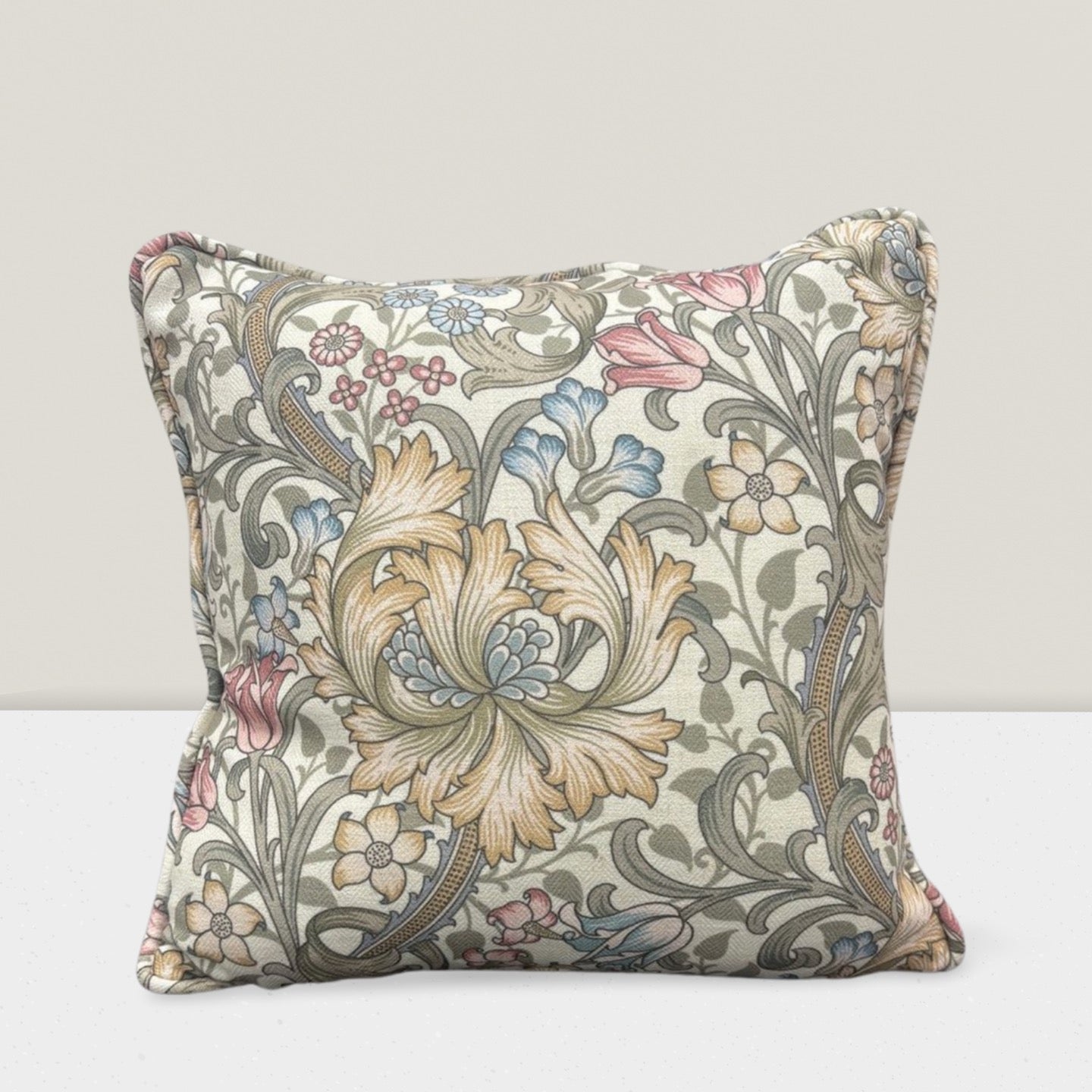 Colorful Floral Pillow