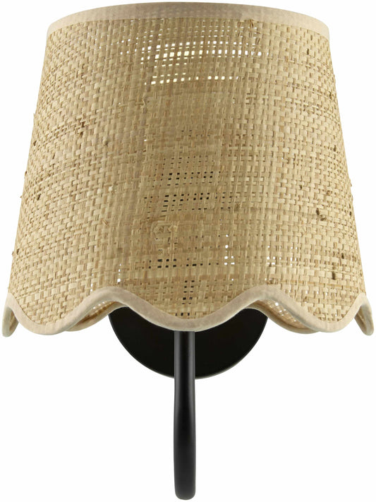 Aussillon Black Wall Sconce