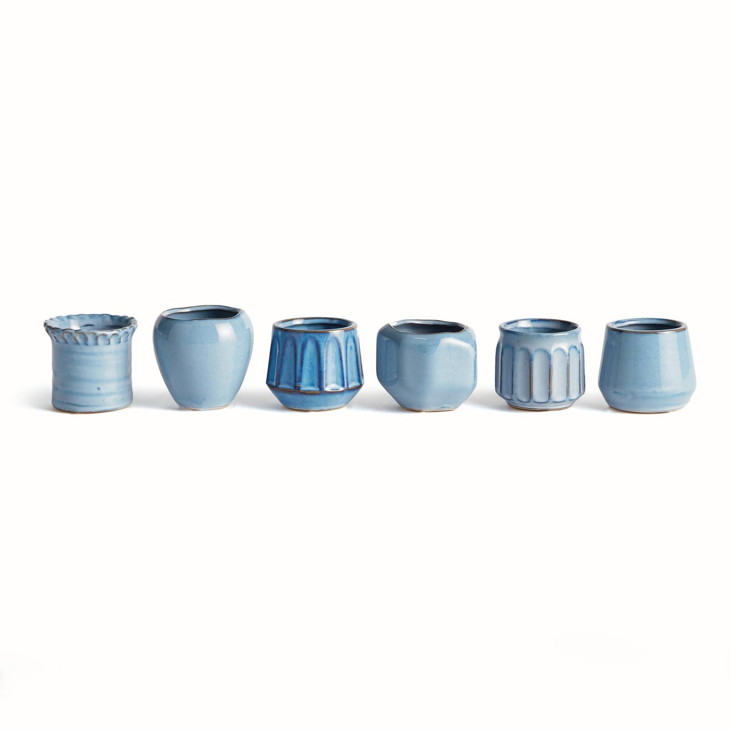 Dezie Mini Pots, Blue- sold individually
