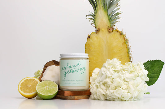 Island Getaway - 8 oz Soy Candle