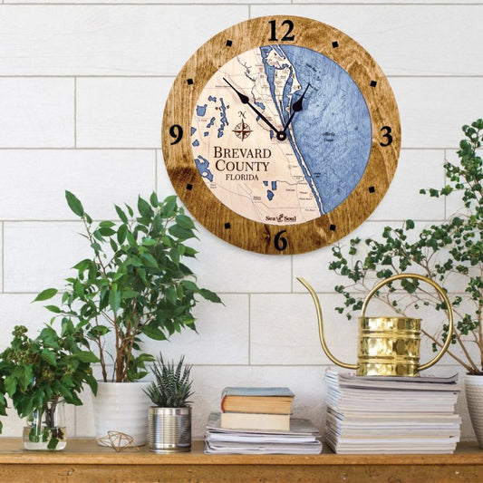 Sea & Soul 36" Brevard County Clock