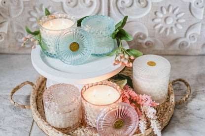 Azure Sands 15oz Shimmer Candle 2 wick