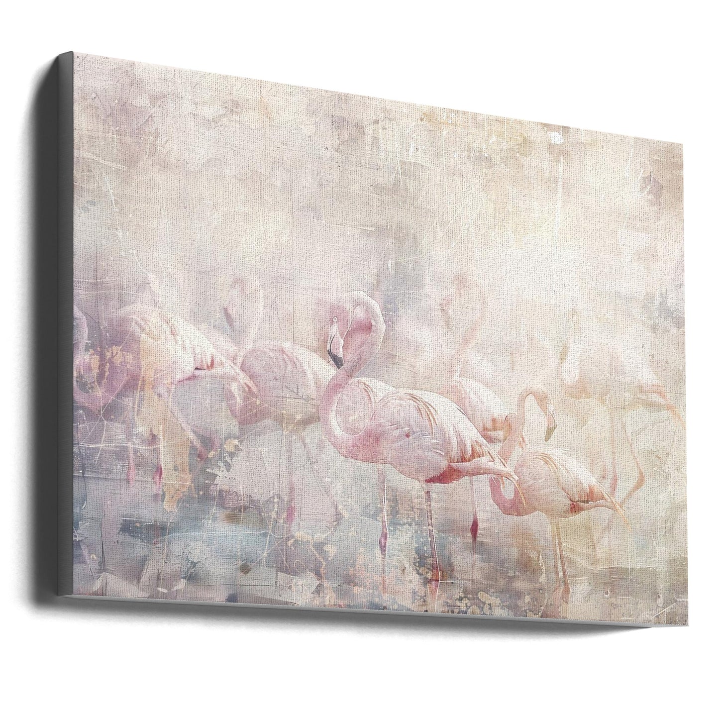 Flamingo Animal Vintage Art Illustration Wallart 10