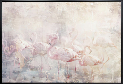 Flamingo Animal Vintage Art Illustration Wallart 10