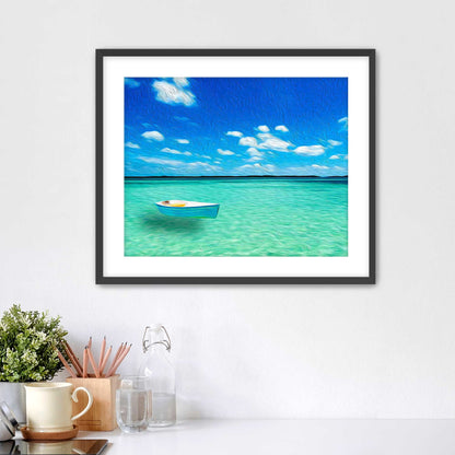 Castaway Matted Print
