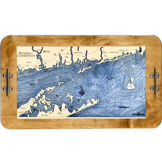Sea & Soul Brevard County Coastline Serving Tray