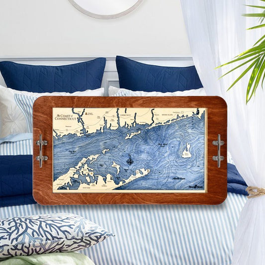 Sea & Soul Brevard County Coastline Serving Tray
