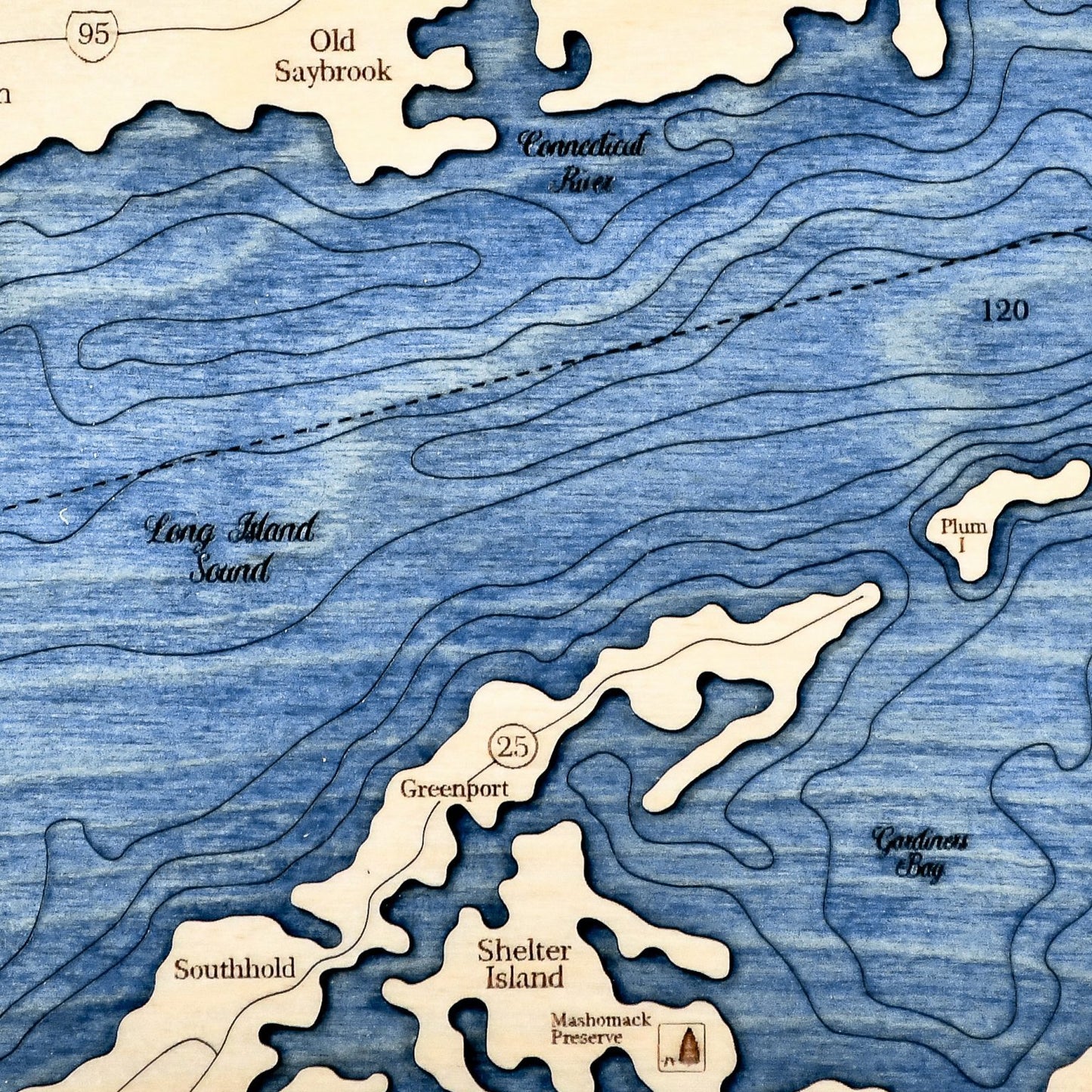 Sea & Soul Brevard County Coastline Serving Tray