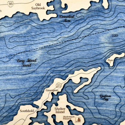 Sea & Soul Brevard County Coastline Serving Tray
