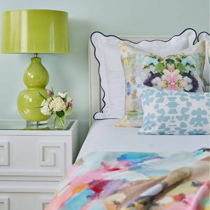 Nantucket Bloom 22x22 Pillow: 22” x 22” Throw Pillow