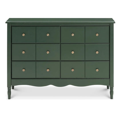 Liberty Forest Green Six Drawer Dresser With Knobs