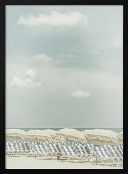 Vintage beach scene