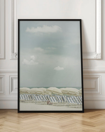 Vintage beach scene