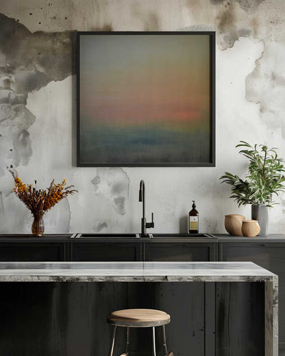 Wall art In the Beginning             Oil On Canvas